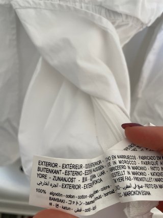 Camisa Zara manga larga