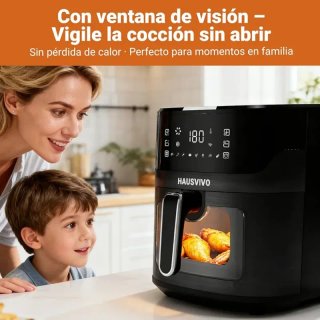 Freidora Aire 6.5L 1600W HausVIVO