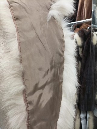 Collo Volpe Groenlandia Beige/Marrone