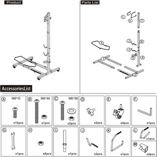 Soporte Bicicleta Vertical con Ruedas