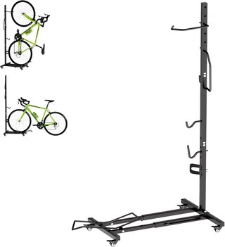 Soporte Bicicleta Vertical con Ruedas