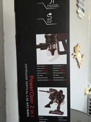 Aspirador Flama Power Clean 2 en 1 como nuevo