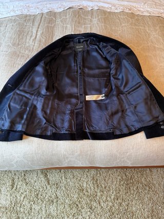 Chaqueta Negra Massimo Dutti