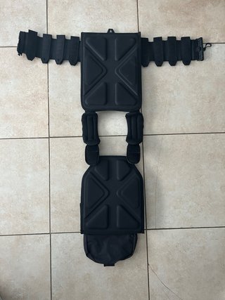 Chaleco Portaplacas Yakeda Negro Talla Única