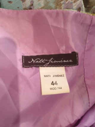 Vestido largo Nati Jiménez T.44