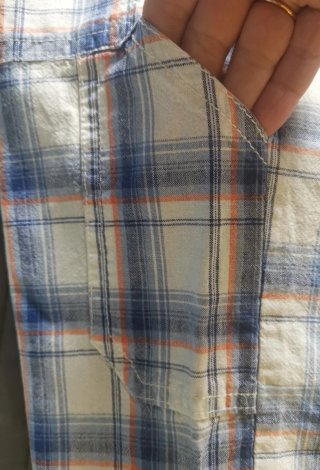 Pantaloncini/Bermuda Dong Fang a quadri Tg48