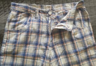 Pantaloncini/Bermuda Dong Fang a quadri Tg48