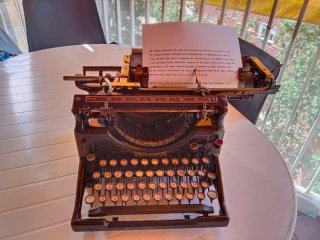 Máquina de escribir Underwood No. 5