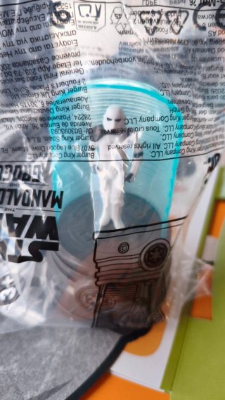 Figura Star Wars Burger King The Mandalorian