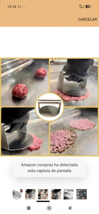 Prensa para hamburguesas PROVERVEO