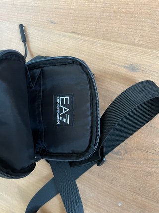 Borsa a tracolla EA7 Emporio Armani Grigia