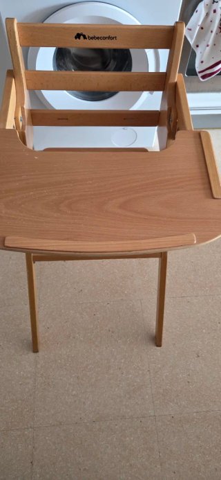 Silla de comer bebé madera Bebeconfort