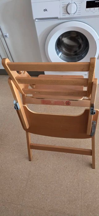 Silla de comer bebé madera Bebeconfort