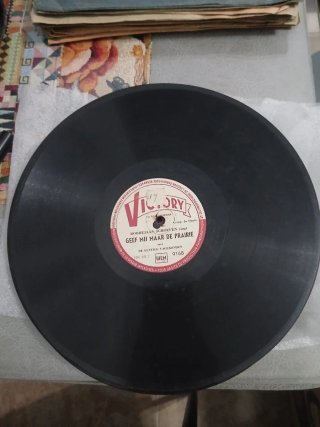 Disco pizarra  78rpm Woody Woodpecker ,Pajaro Loco
