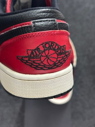 Nike Jordan 1 Low 44 Rosso Nero