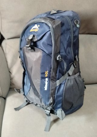 Mochila Alaska 40L Azul/Gris Senderismo