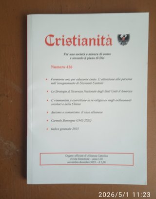 Cristianità, Per una società umana