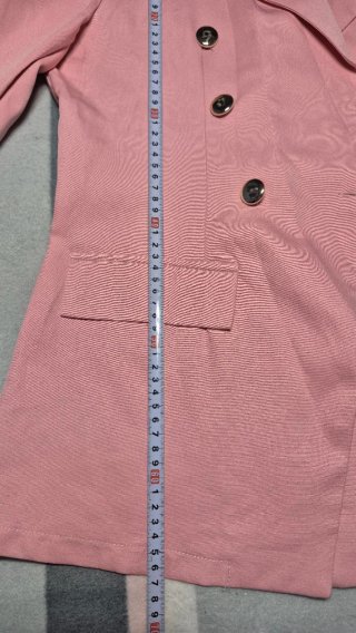 Blazer Rosa Pastel SHEIN - Talla M (38)