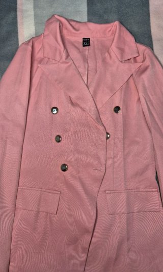 Blazer Rosa Pastel SHEIN - Talla M (38)