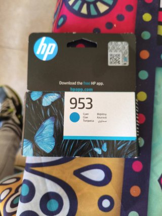 Tinta HP 953 Cyan