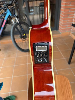 Guitarra Baffin Electroacústica + Funda & Soporte