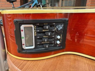 Guitarra Baffin Electroacústica + Funda & Soporte