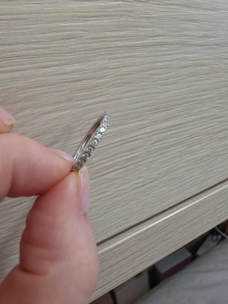 Anillo de moissanitas
