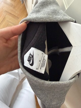 Chaqueta Nike Original Negra Gris Blanca