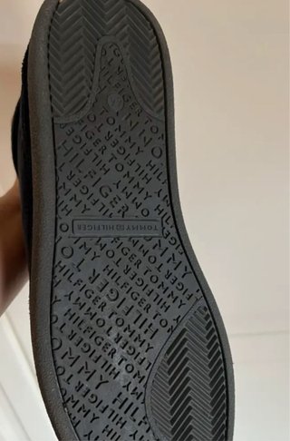 Scarpe uomo camoscio blu Tommy Hilfiger