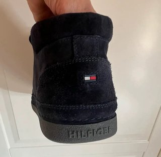 Scarpe uomo camoscio blu Tommy Hilfiger