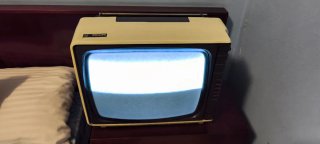 Televisor Vintage Philips Beige/Negro