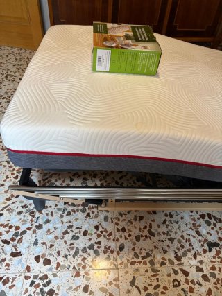 Cama articulada, impecable.