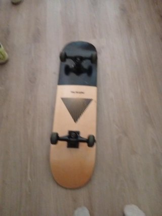 Skate Mitical Negro Madera