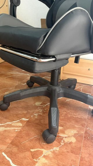 Silla Gaming Negra/Gris