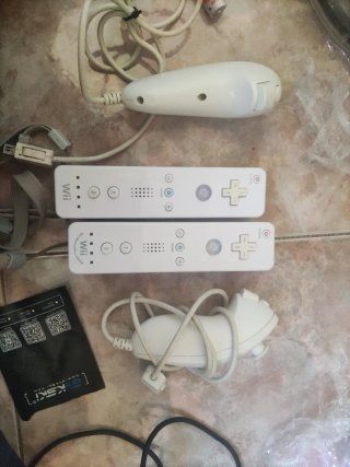 Nintendo Wii Joypad e Nunchuk