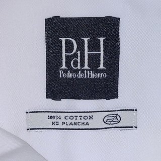 Camisa Pedro del Hierro Talla L Algodón Blanca