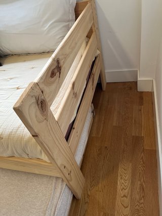 Divano letto in legno massello