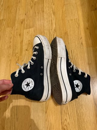 Converse negras talla 41