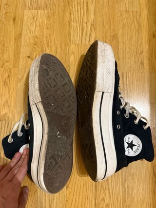 Converse negras talla 41