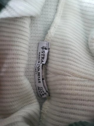 Jersey Stradivarius cuello alto rayas