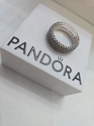 Anillo Pandora Plata con Circonitas