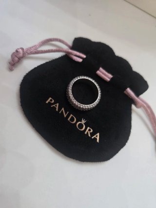 Anillo Pandora Plata con Circonitas