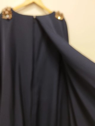 Vestido boda azul marino XL El Corte inglés