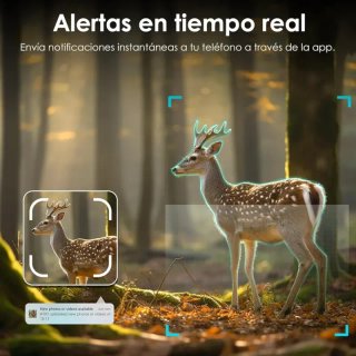 Cámara Trail WOLFANG 4G LTE Caza/Vida Silvestre