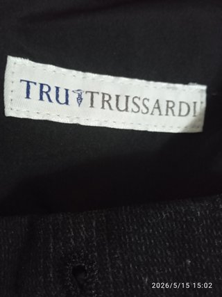 Giacca Trussardi Uomo Nera Taglia 56