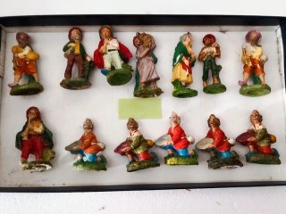 Pastori presepe gesso, 7€ cad.