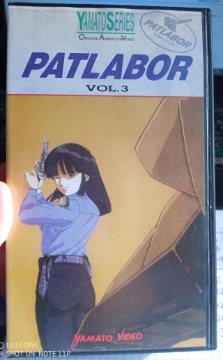 VHS Patlabor Vol.3 Yamato Series Rara