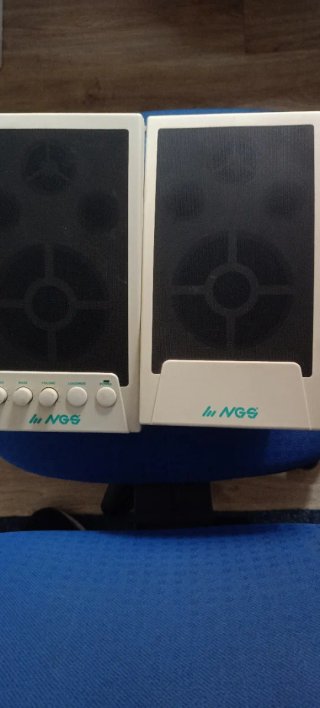 Altavoces NGS Blancos y Negros