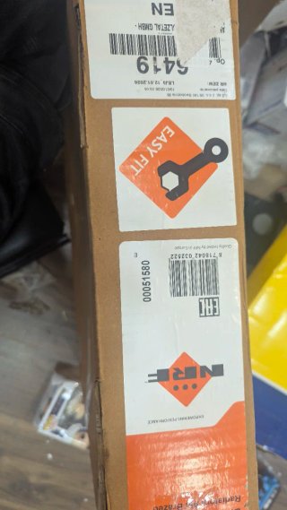 NRF Radiador 51580
