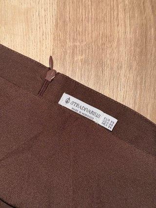 Vestido marrón mini